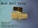 Brass water ball valve