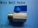 Brass water ball valve