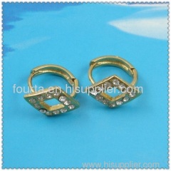 FJ 18k gold plated earring IGP