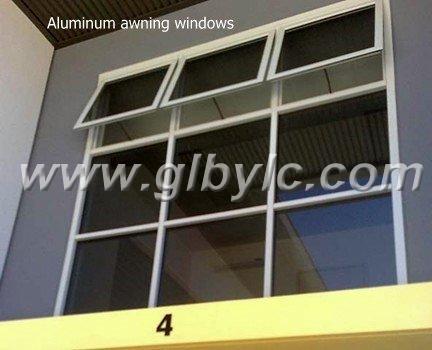 aluminium top hung window
