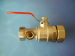 Brass ball valve for water,oil, gas