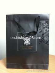 black art paper gift bags