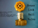 Brass block ball valve for water ,oil and gas