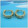 18k gold plated earring 1220133