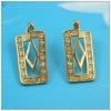 18k gold plated earring 1220320