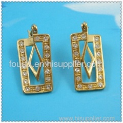 18k gold plated earring Indian