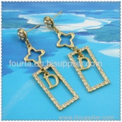 gold plated earring