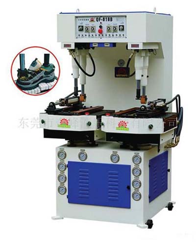 walled sole attaching machine