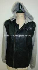 Men PU Leather Jacket HY0014