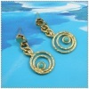 18k gold plated earring 1220401