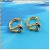 18k gold plated earring 1220436