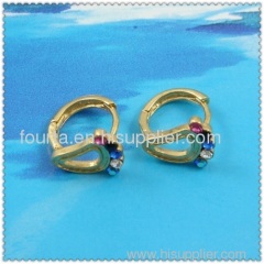 FJ lovely 18k gold plated earring