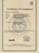 ROHS certificate