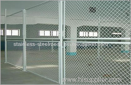 Steel grating wire fences