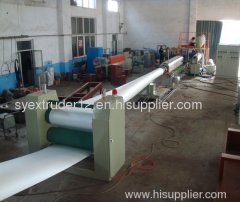 PC,PS,HIPS,ABS,PP and PE plastic seet extrusion line