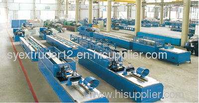 and PE plastic seet extrusion line