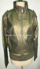 Men PU Leather Jacket HS2248
