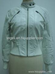 Women PU Leather Jacket HS2220