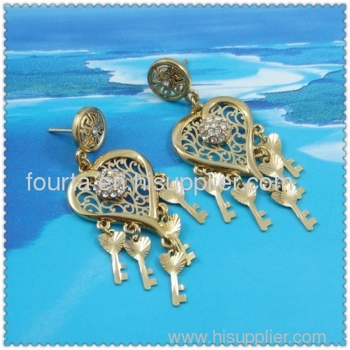 Flower shape design women earring 1220493