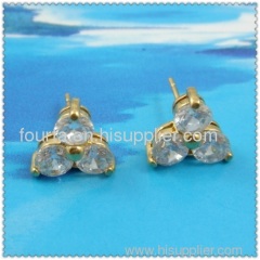 fashion 18k gold earrings