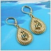fashion gold plated earring 1220687