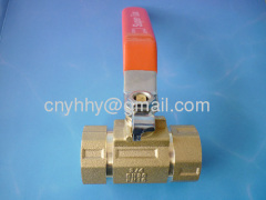 Brass ball valve