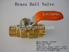 Brass ball valve