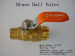 Brass ball valve