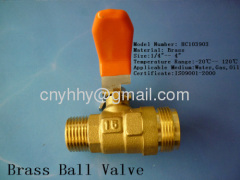 Brass ball valve