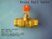 Brass ball valve