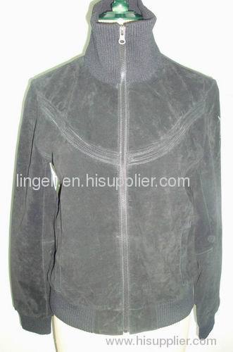 Women Pig Suede Jacket HS2040