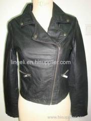 Women Pig Leather Jacket HS2236