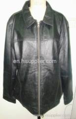 Men Sheep Leather Jacket HS2033