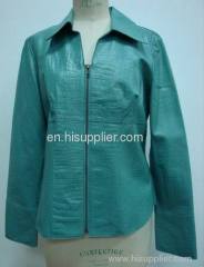 Women Sheep Leather Jacket HS2014