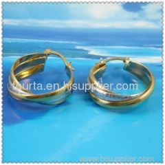 18k gold plated earrings