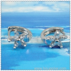 platinum plated earring IPG