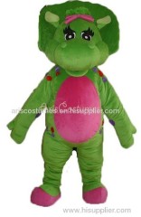 cartoon costumes mascot barney costumes for party