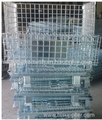 Foldable Wire Mesh Container