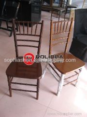 Mahogany Chiavari chairs