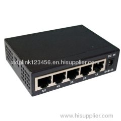 5 Port 10/100M ETHERNET SWITCH