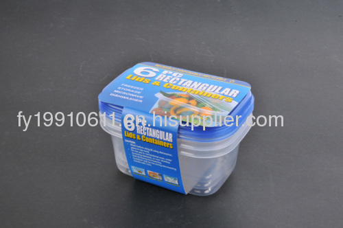 plastic disposable food container