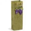 New green paper wine gift bags