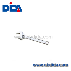 chromeplate adjustable wrench