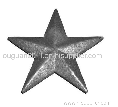 Wrought iron part_star