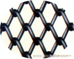 High Quality Diamond shaped stainless conveyor belt