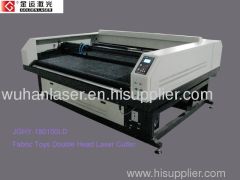 Double Head Fabric Toys Laser Cutter