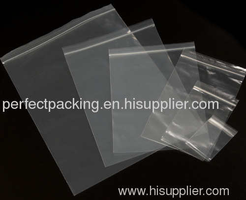 PE Zip Lock Bags / Reclosable Bags