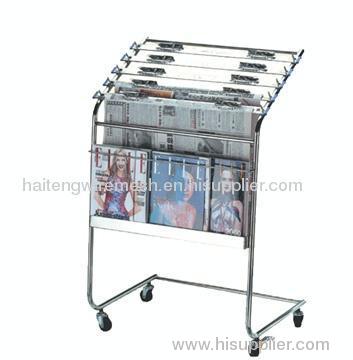 Magazine display rack