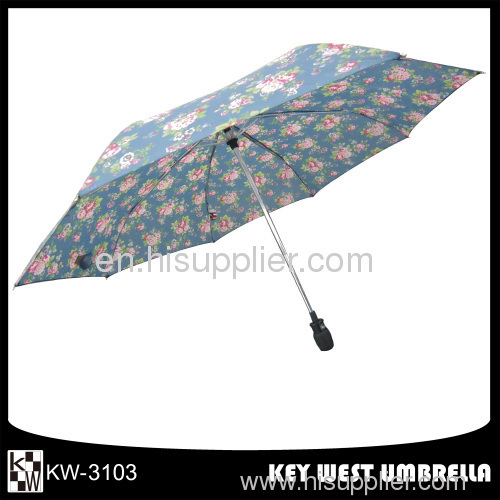 Auto close fold umbrella