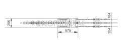 blancing type running board/ head board for pulling rope and three/3 bundle conductor